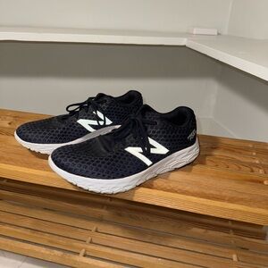 New Balance Black and White Athletic Shoes